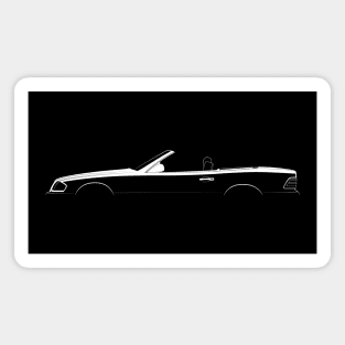 Mercedes-Benz SL Roadster (R129) Silhouette Magnet